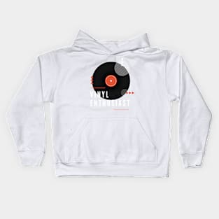 Vinyl Enthusiast Kids Hoodie